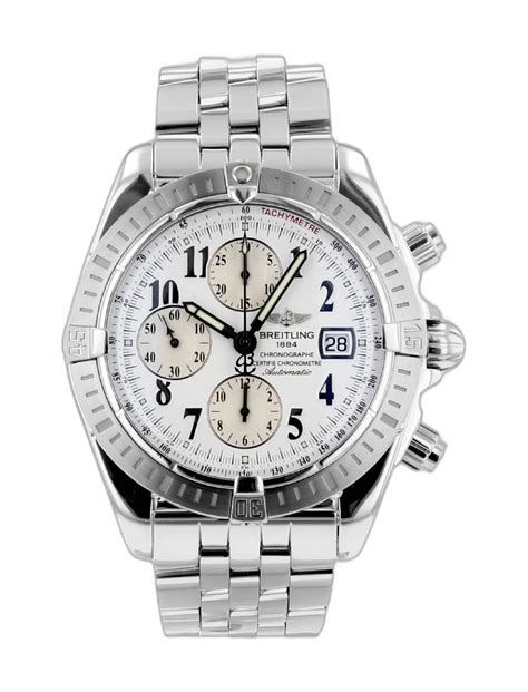 breitling chronomat evolution gold price|breitling chronomat evolution a13356 price.